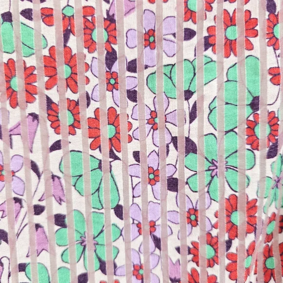 kate‎ spade Pink Floral Burnout Midi Dress - Picture 9 of 13